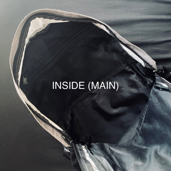 PINK Gray and Black Backpack - Picture 4 of 12